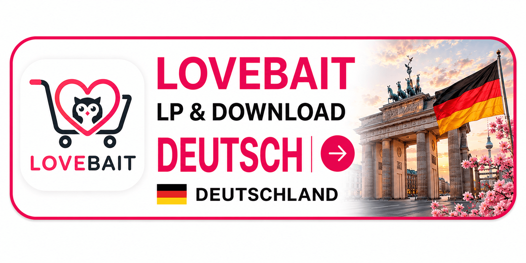 LOVEBAIT LP & Download auf Deutsch